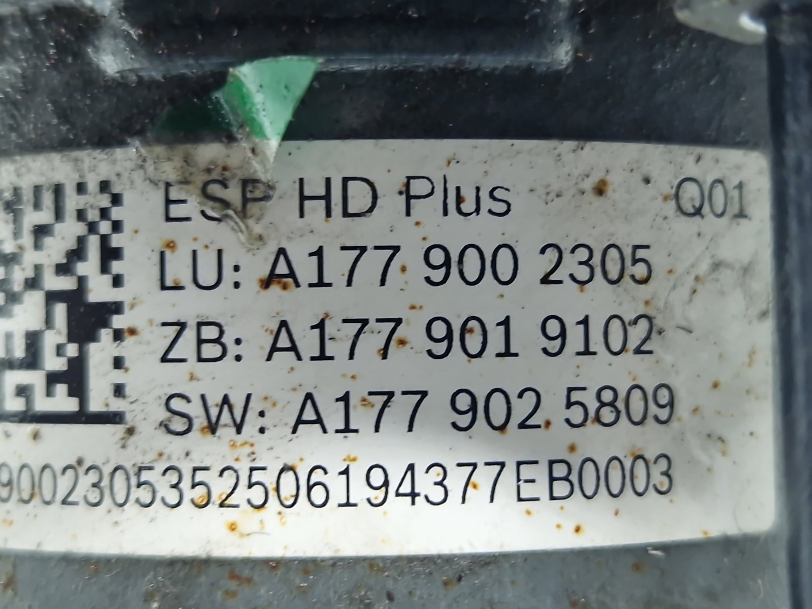 Pompa ABS Mercedes Clasa A (W177) [Fabr 2019-2024] A1779002305 1.4 Benz 282914 100KW / 136CP - imagine 6