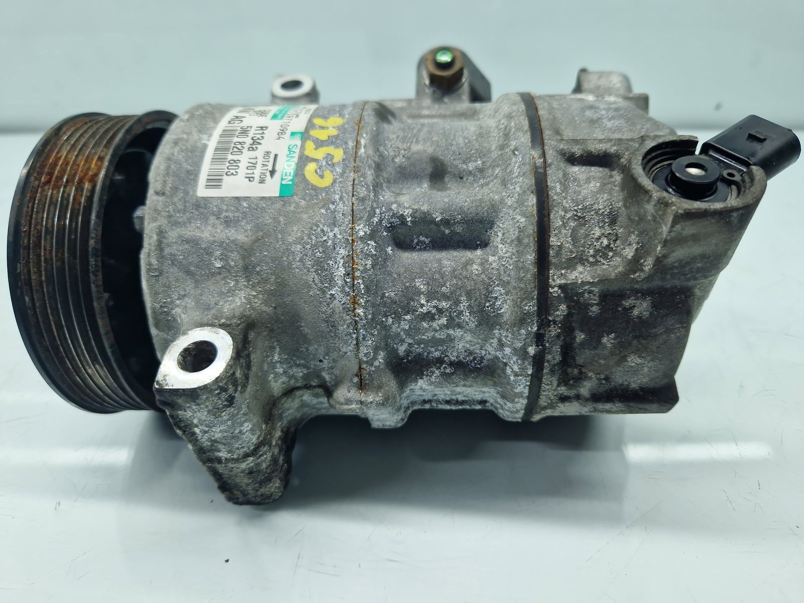 Compresor clima Volkswagen Golf 6 (5K1) [Fabr 2009-2013] 5N0820803 2.0 TDI CBAB 103KW / 140CP - imagine 6