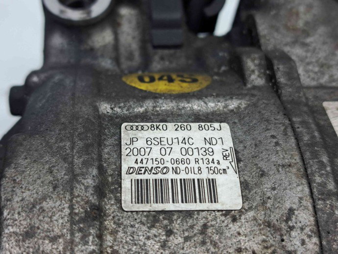 Compresor clima Audi A5 (8T3) [Fabr 2007-2015] 8K0260805J 2.7 TDI CAMA 120KW / 163CP  