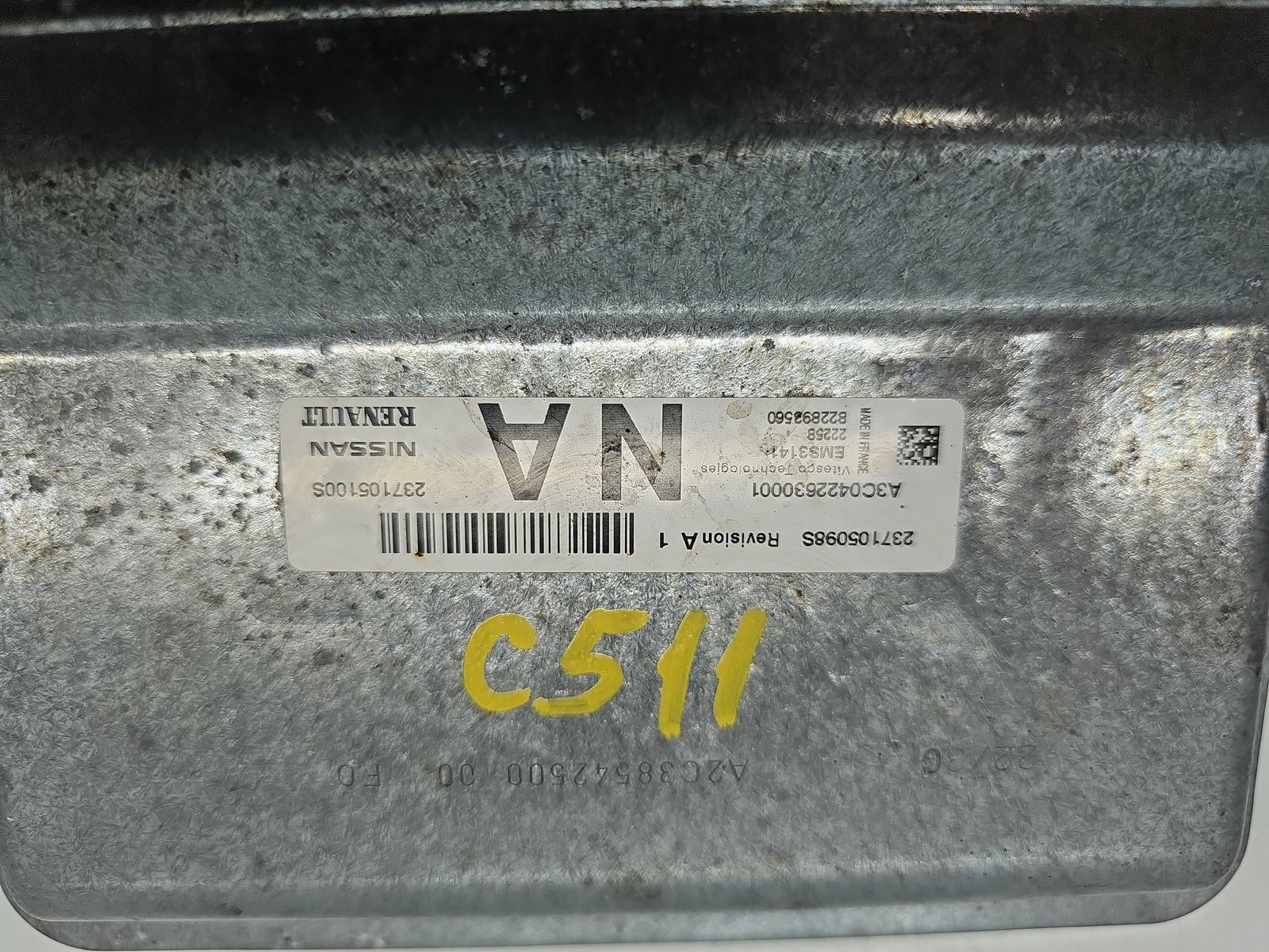 Calculator motor ECU Dacia Sandero 2 [Fabr 2012-2020] 237105098S 1.5 dCi K9K-872 85KW / 115CP - imagine 2