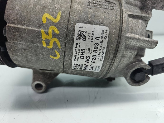Compresor clima Volkswagen Tiguan (5N) [Fabr 2007-2016] 5K0820803A 2.0 TDI CFGB 125KW / 170CP