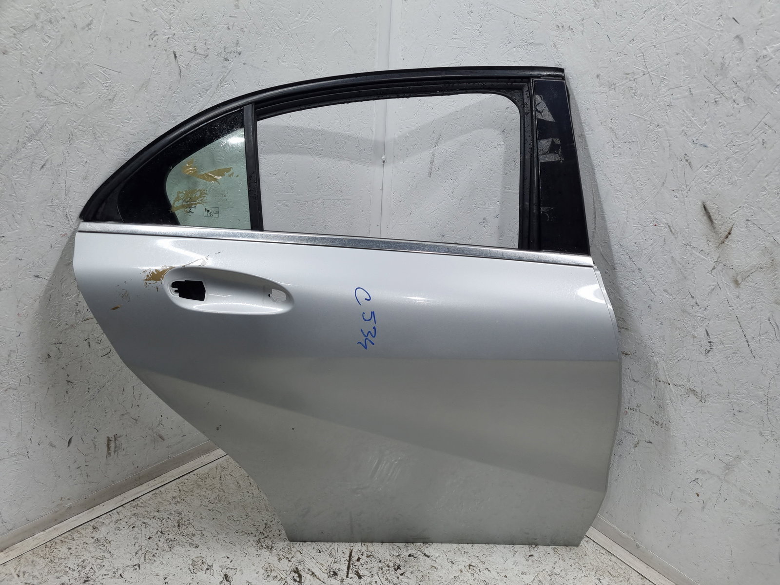 Usa dreapta spate Mercedes Clasa A (W176) [Fabr 2012-2018] 761 Polar Silver - imagine 1