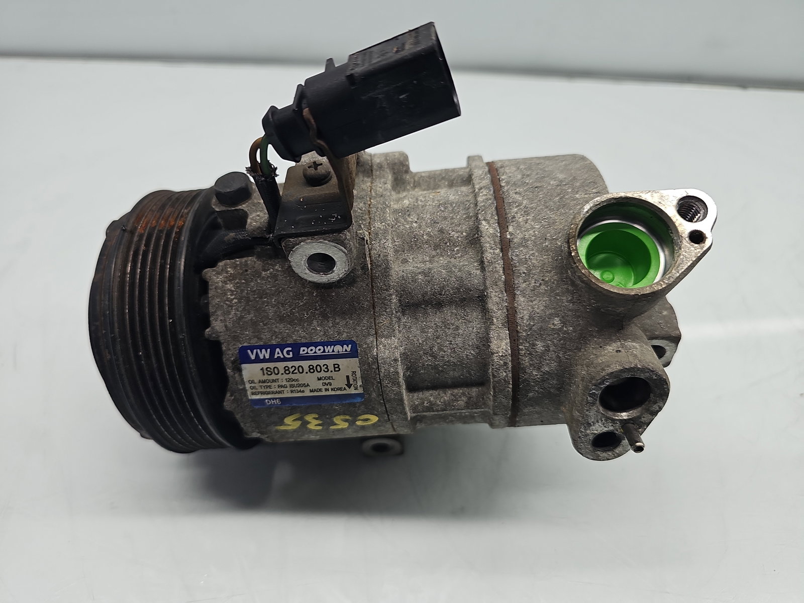 Compresor clima Volkswagen UP [Fabr 2011-2019] 1S0820803B 1.0 Benz CHYB 55KW / 75CP - imagine 1