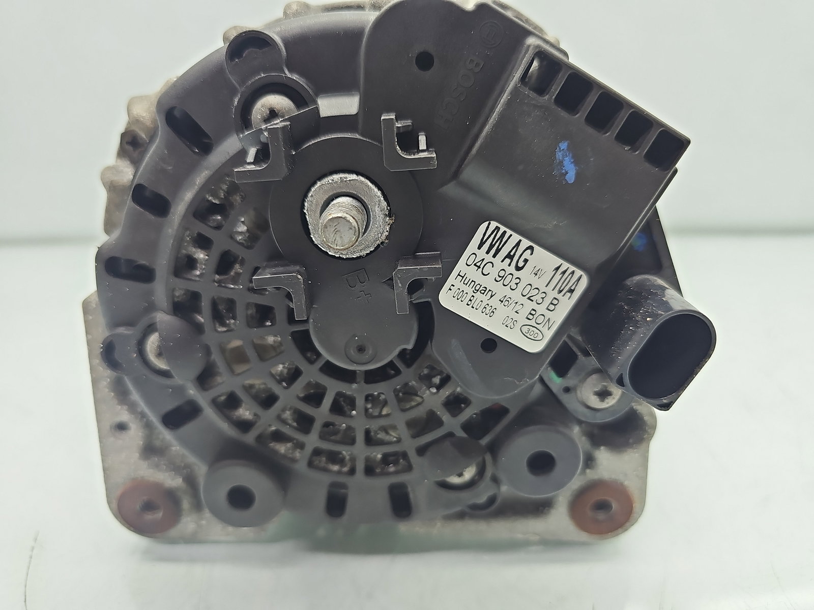 Alternator Volkswagen UP [Fabr 2011-2019] 04C903023B 1.0 Benz CHYB 55KW / 75CP - imagine 4