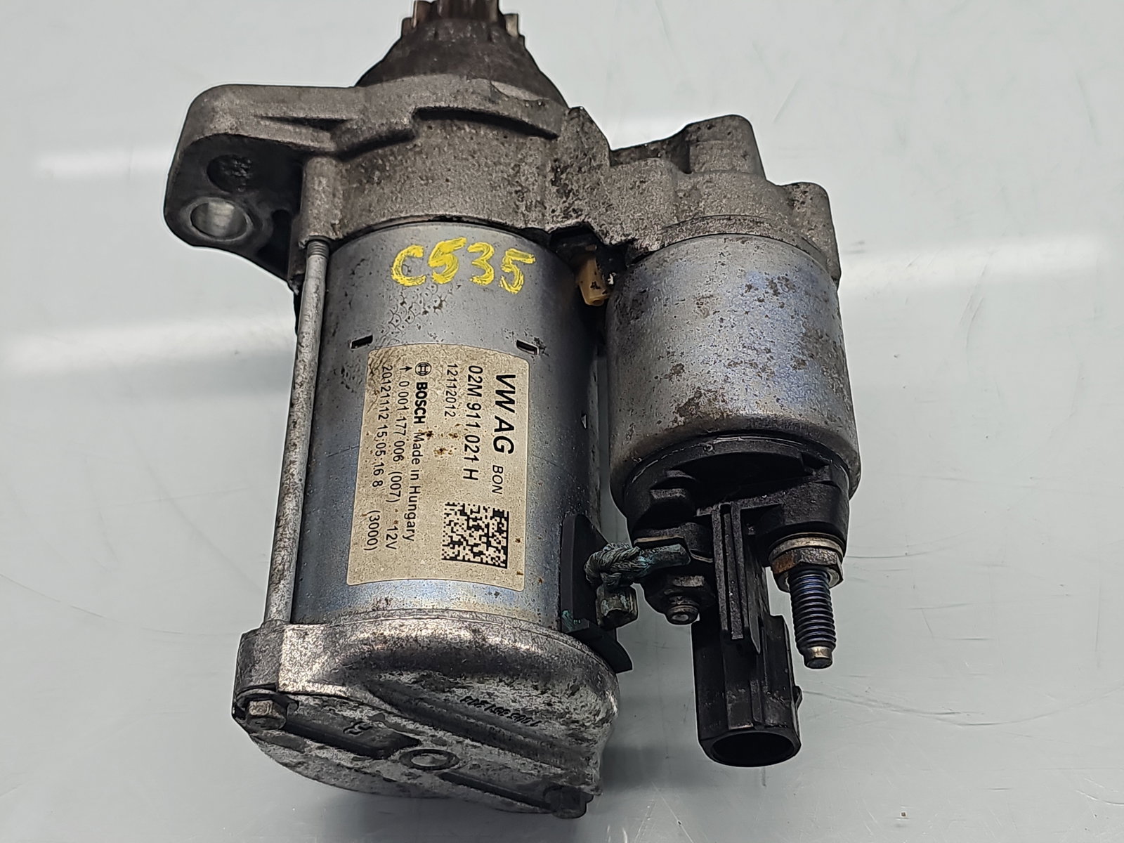 Electromotor Volkswagen UP [Fabr 2011-2019] 02M911021H 1.0 Benz CHYB 55KW / 75CP - imagine 2