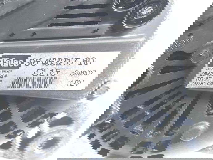 Alternator 9646321780 Peugeot 307 [Fabr 2000-2008] 1.6 HDI