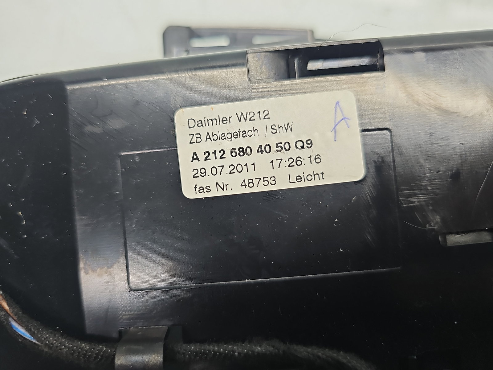 Suport pahare Mercedes Clasa E (W212) [Fabr 2009-2016] A2126804050 - imagine 6