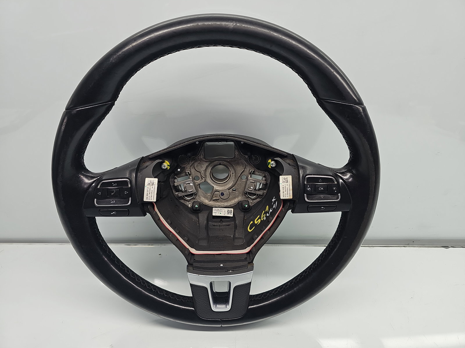 Volan Volkswagen Golf 6 (5K1) [Fabr 2009-2013] 3C8419091B - imagine 1