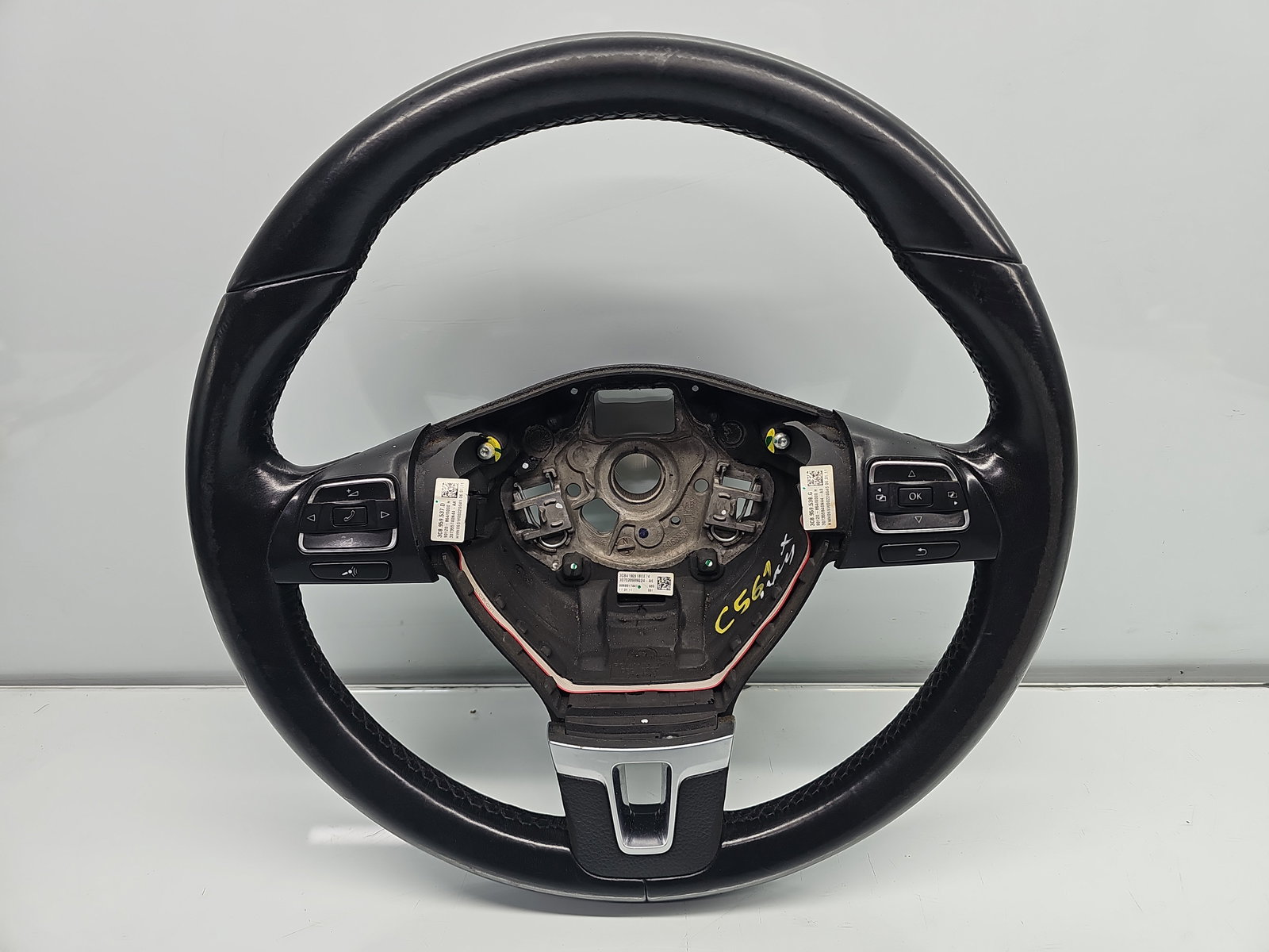 Volan Volkswagen Golf 6 (5K1) [Fabr 2009-2013] 3C8419091B - imagine 5