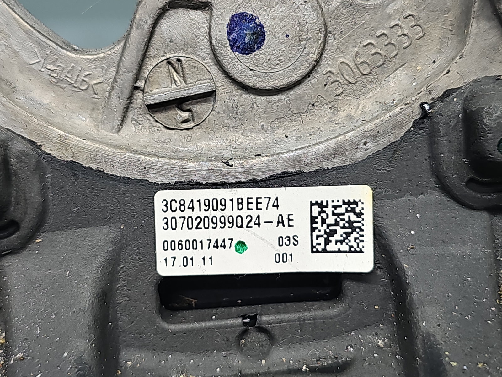 Volan Volkswagen Golf 6 (5K1) [Fabr 2009-2013] 3C8419091B - imagine 7