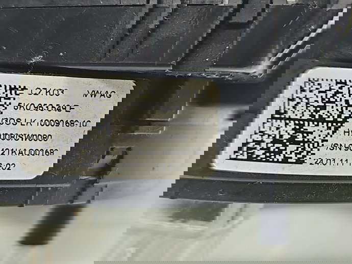 Spirala volan Volkswagen Golf 6 (5K1) [Fabr 2009-2013] 5K0953549E