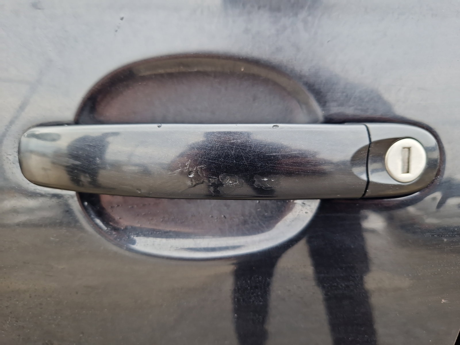 Maner usa stanga fata Volkswagen Jetta 3 (1K2) [Fabr 2005-2010] Berlina LC9X - imagine 1