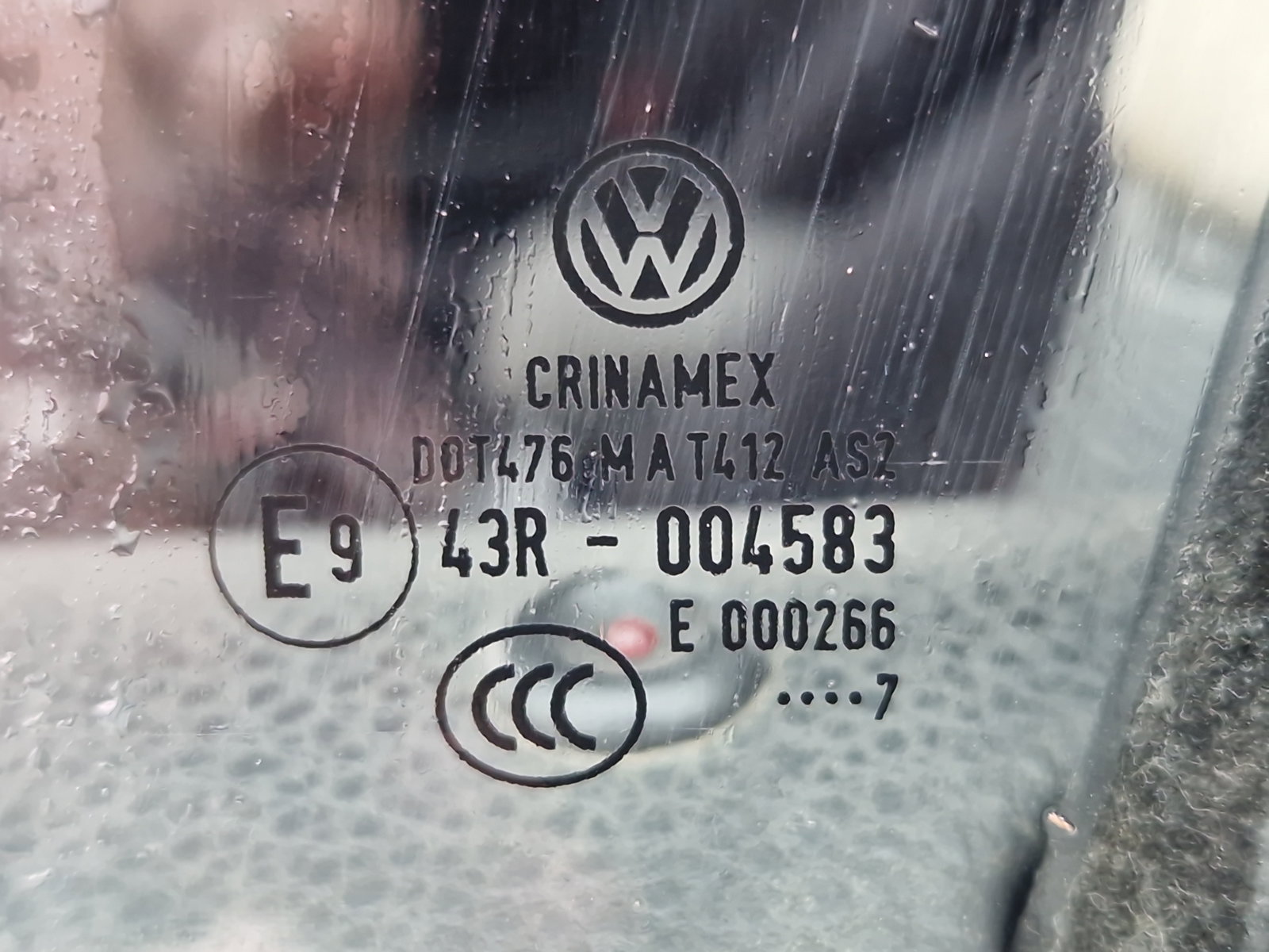 Geam usa stanga fata Volkswagen Jetta 3 (1K2) [Fabr 2005-2010] Berlina OEM - imagine 2