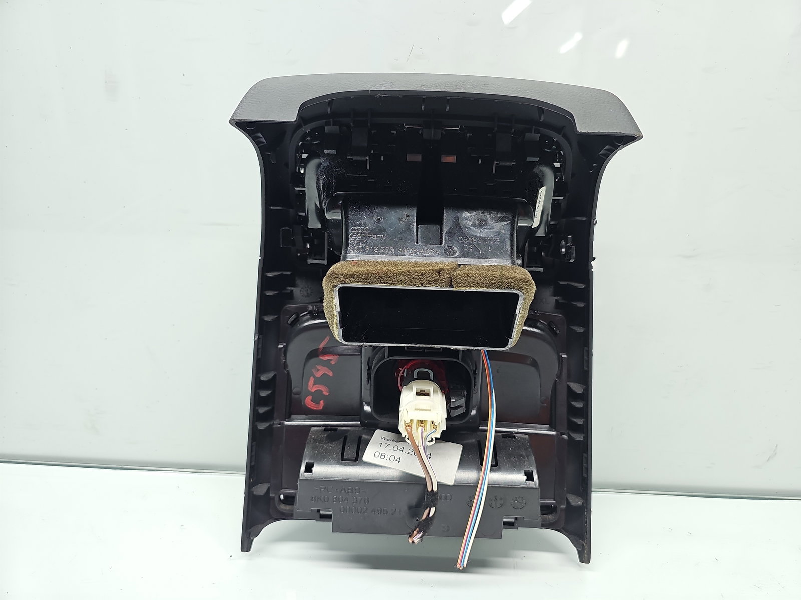 Grila aerisire spate AUDI A4 (8K2, B8.5) [Fabr 2008-2015] 8K0864376 - imagine 4