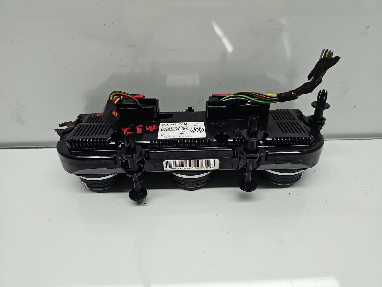 Panou comanda clima Volkswagen Golf 7 (5G) [Fabr 2014-prezent] 5G0907426M - imagine 3