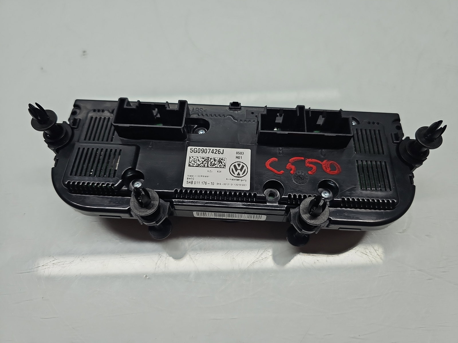 Panou comanda clima Volkswagen Golf 7 (5G) [Fabr 2014-prezent] 5G0907426J - imagine 4