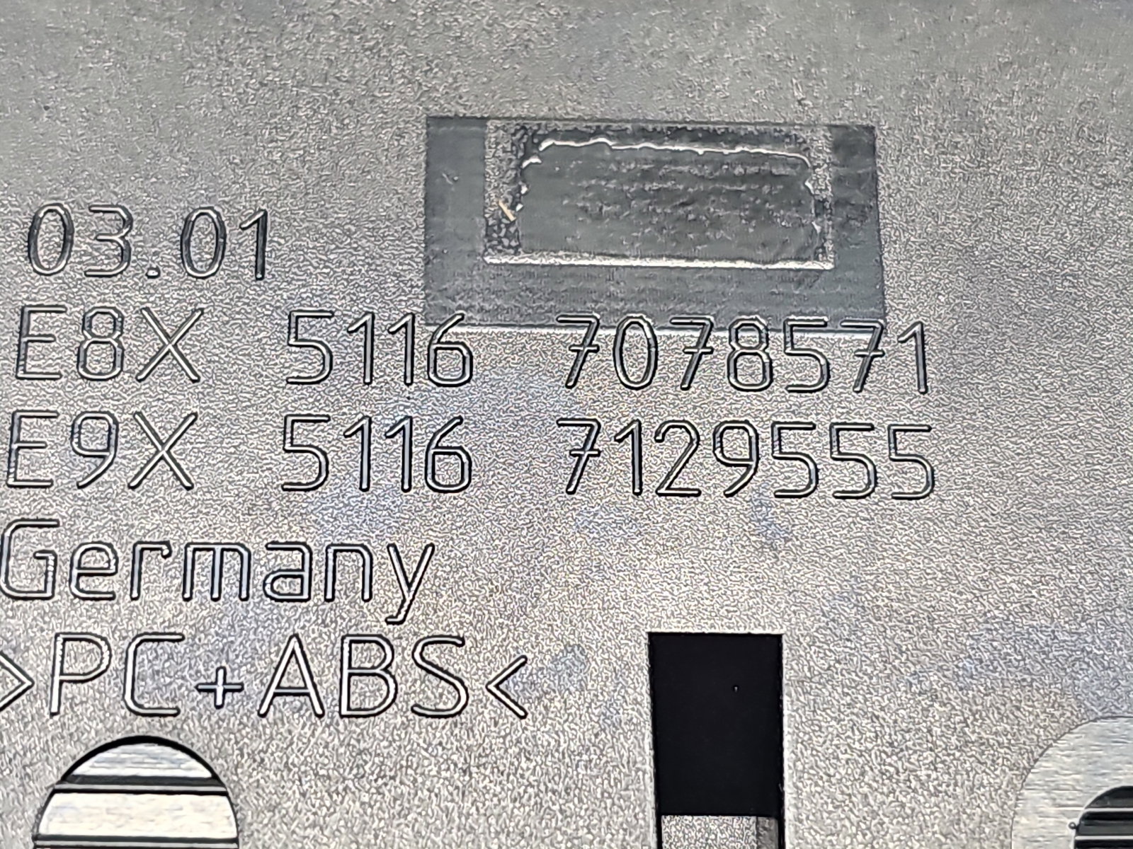 Scrumiera Bmw 3 (E91) [Fabr 2005-2011] 7078571 - imagine 4