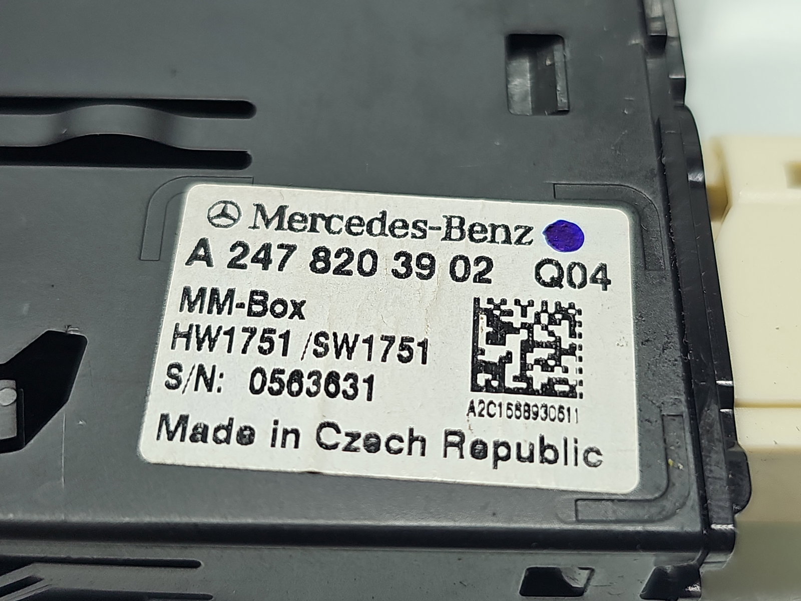 Conector auxiliar USB Mercedes Clasa A (W177) [Fabr 2019-2024] A2478203902 - imagine 4