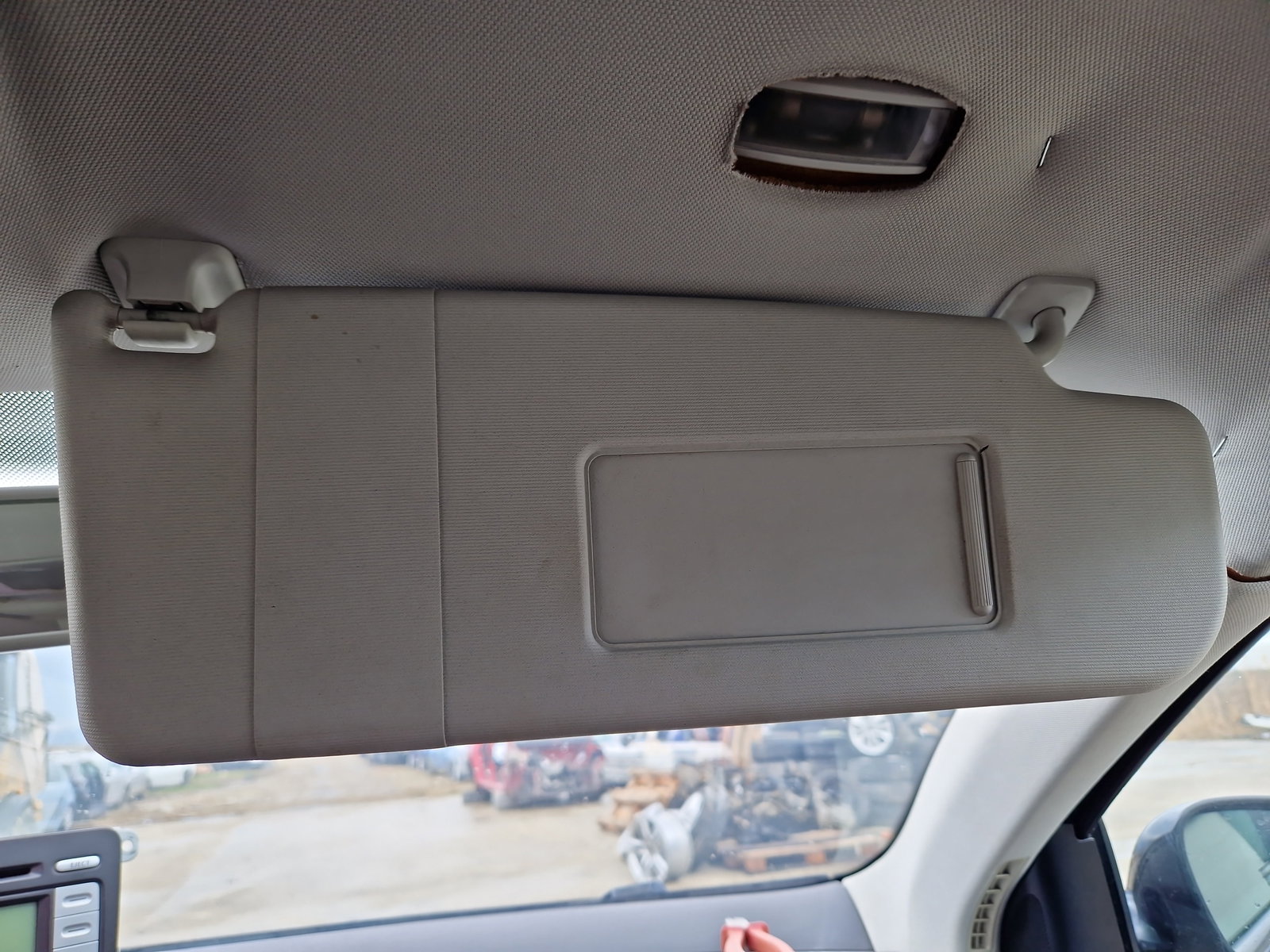 Parasolar dreapta Volkswagen Jetta 3 (1K2) [Fabr 2005-2010] OEM - imagine 1