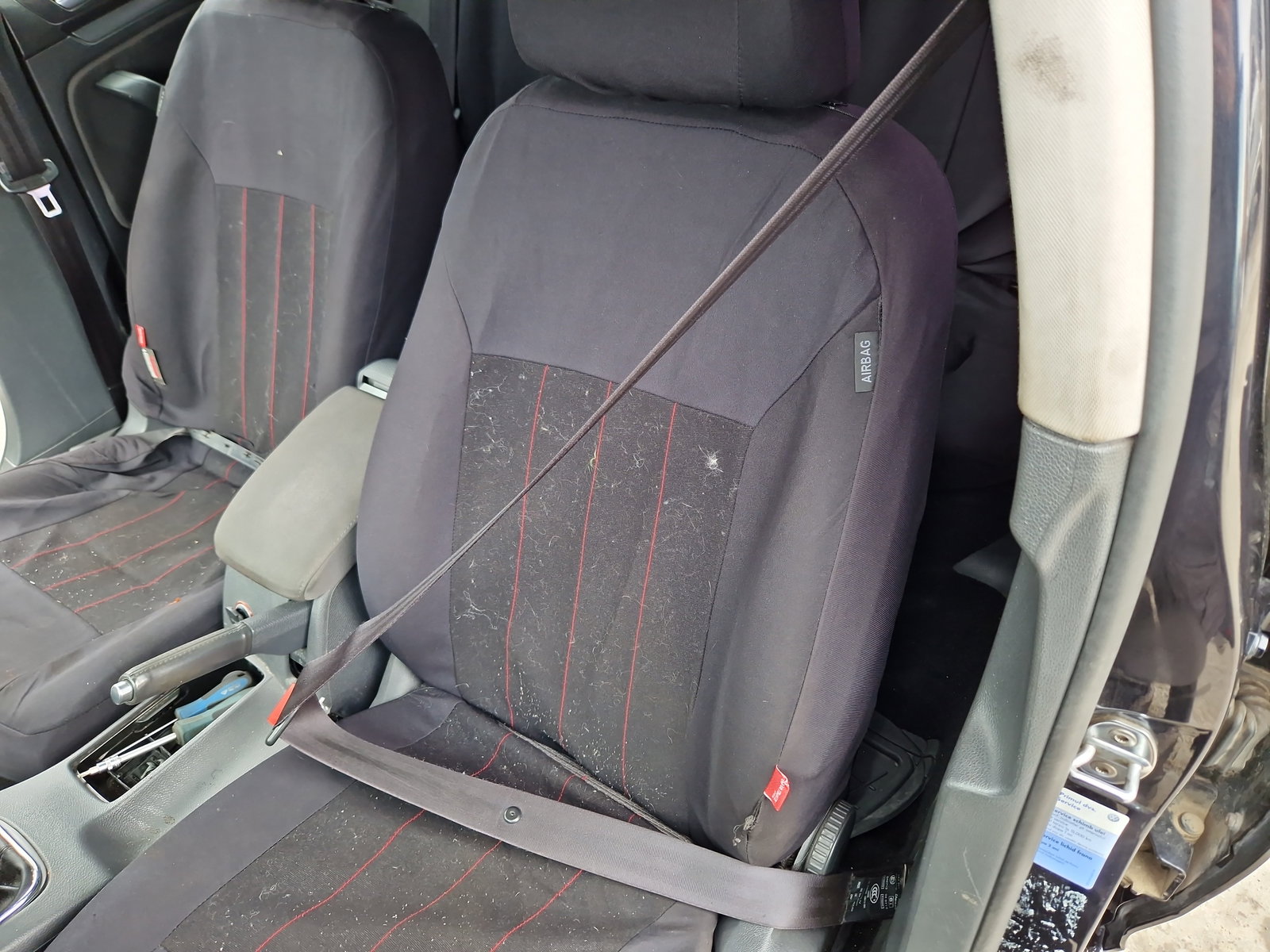 Centura stanga fata Volkswagen Jetta 3 (1K2) [Fabr 2005-2010] 1K4857705AC - imagine 1