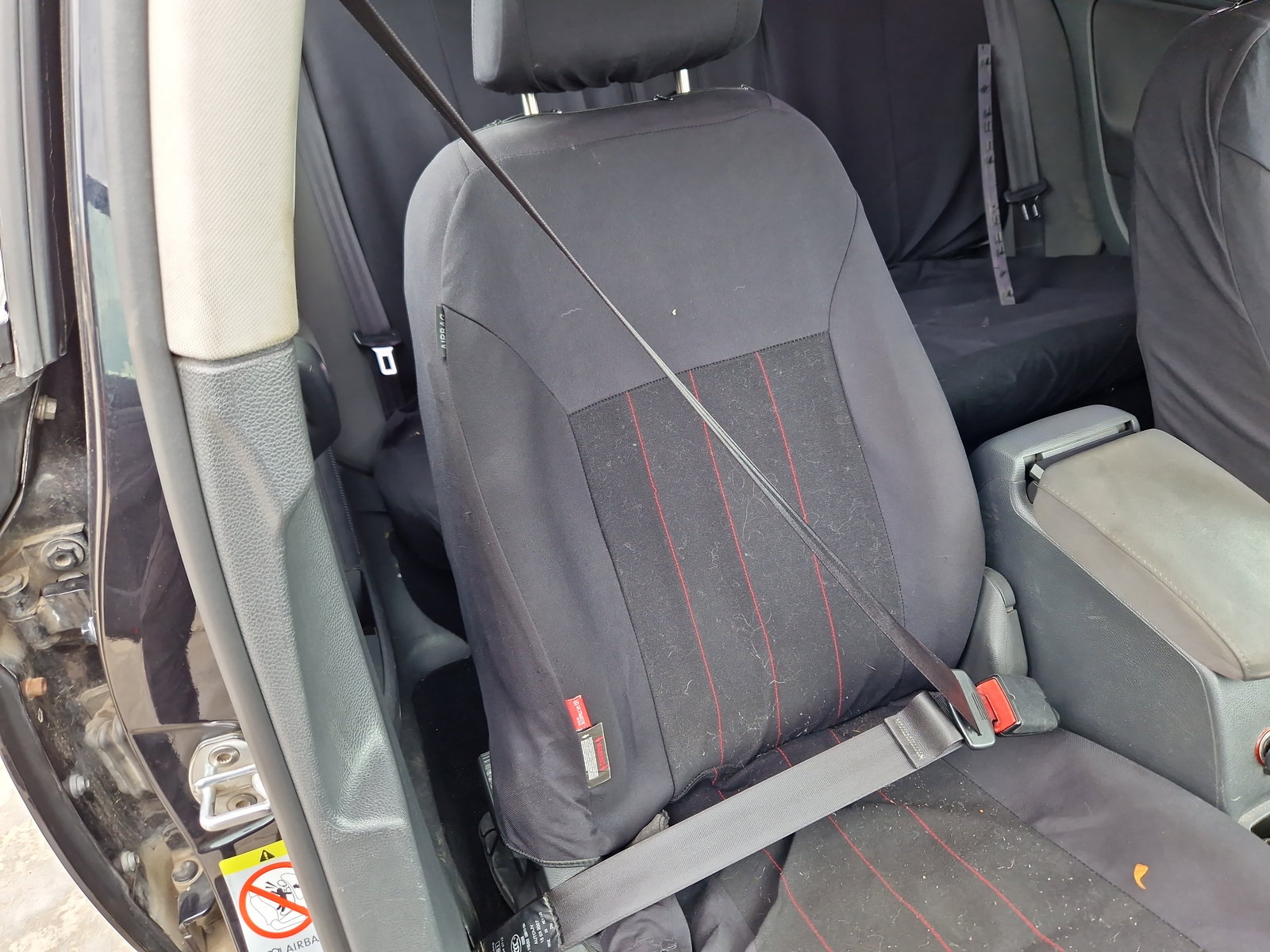 Centura dreapta fata Volkswagen Jetta 3 (1K2) [Fabr 2005-2010] 1K4857706AD - imagine 1