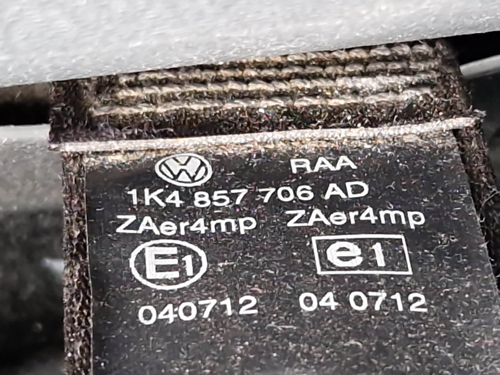 Centura dreapta fata Volkswagen Jetta 3 (1K2) [Fabr 2005-2010] 1K4857706AD - imagine 2