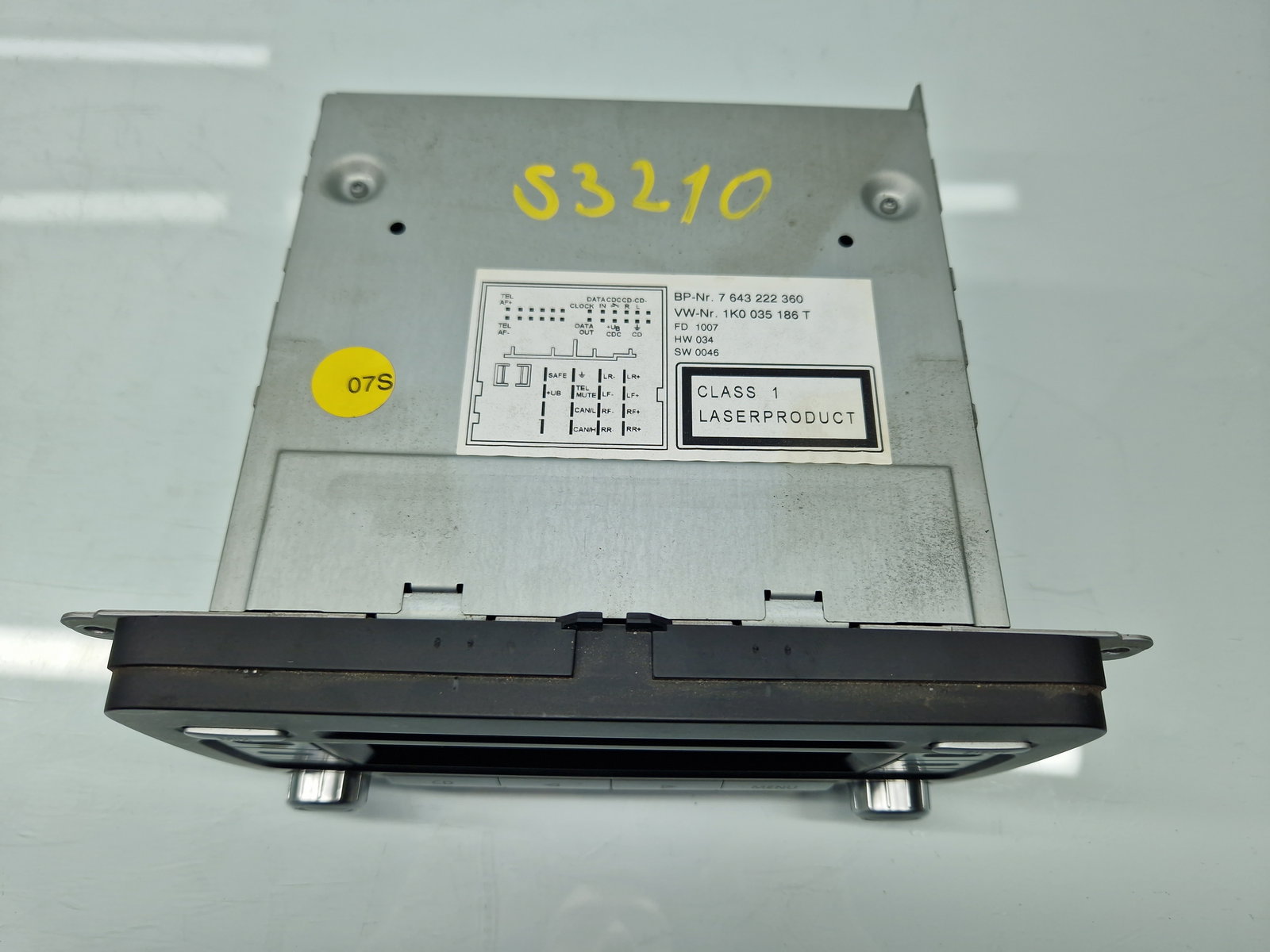 Radio CD Volkswagen Jetta 3 (1K2) [Fabr 2005-2010] 1K0035186T - imagine 5