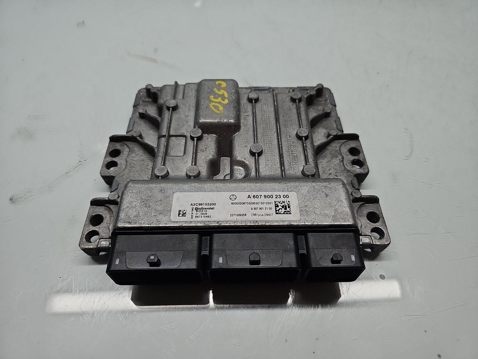 Calculator motor ECU Mercedes Clasa A (W176) [Fabr 2012-2018] A6089002300 1.5 CDI 607951 80KW / 109CP - imagine 1