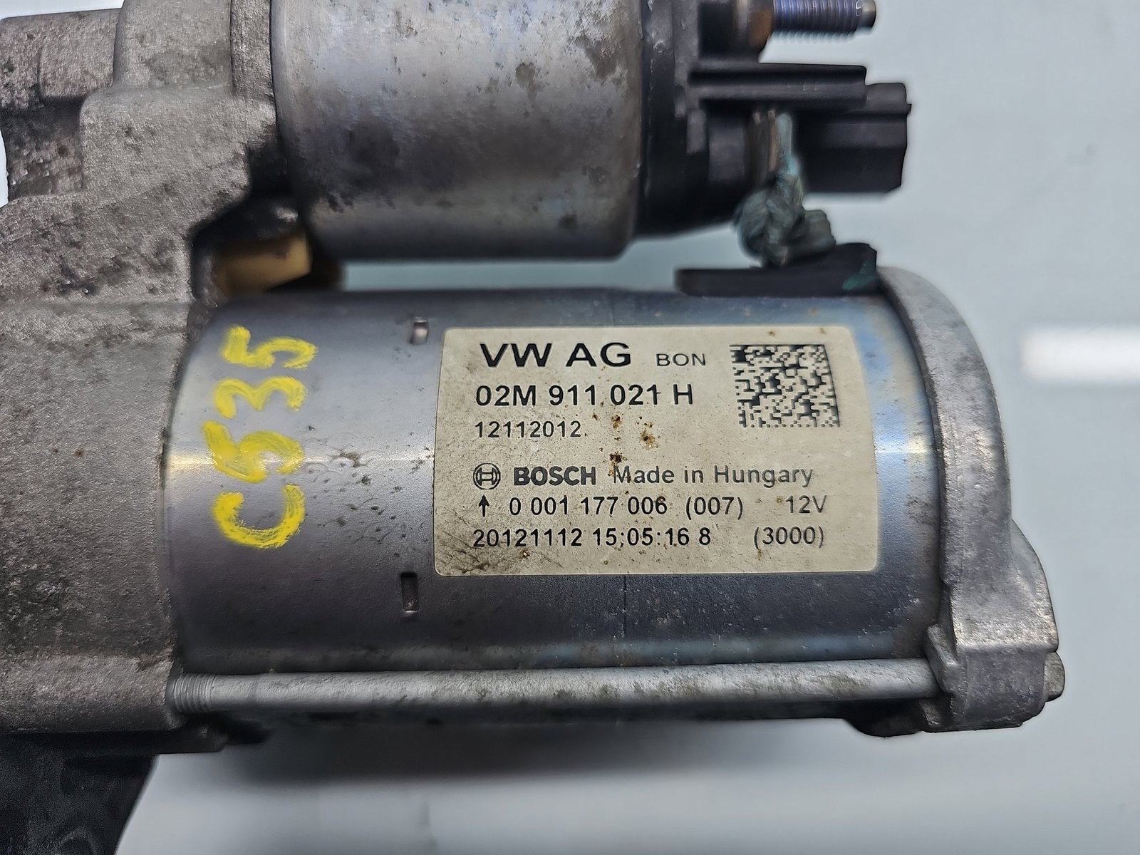 Electromotor Seat Mii (KF1) [Fabr 2011-prezent] 02M911021H 1.0 Benz CHYB 55KW / 75CP - imagine 2