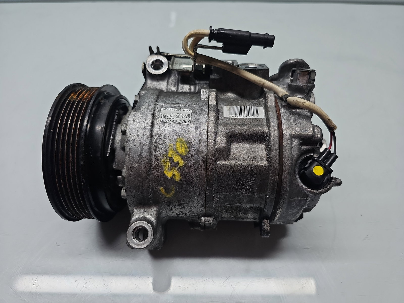 Compresor clima Mercedes Clasa A (W176) [Fabr 2012-2018] 447250-1680 1.5 CDI 607951 80KW / 109CP - imagine 1