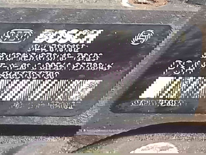 Pompa inalta presiune 9683703780 Peugeot 307 [Fabr 2000-2008] 1.6 HDI