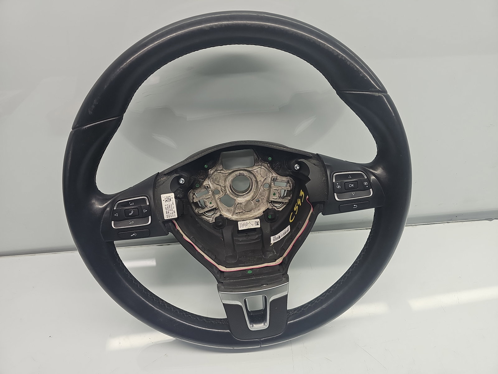 Volan Volkswagen Passat B7 (365) [Fabr 2010-2014] 3C8419091BE - imagine 4