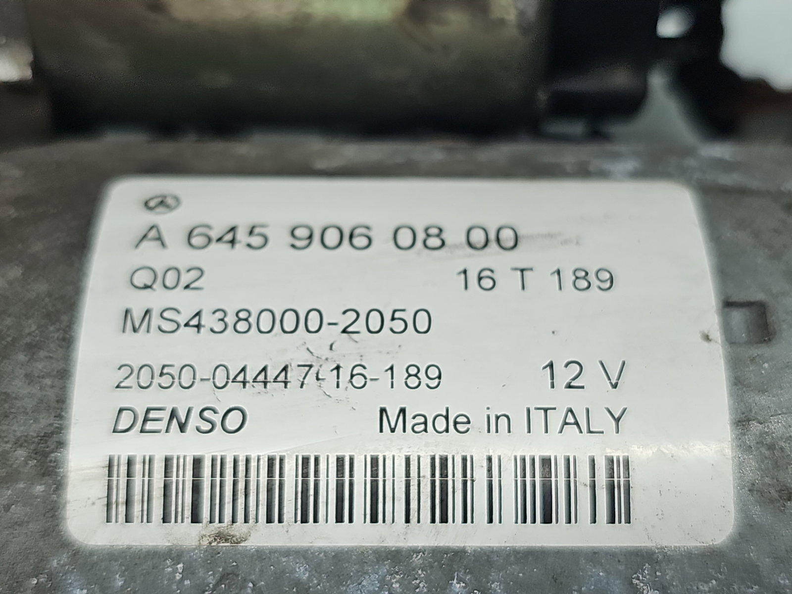 Electromotor Mercedes Clasa A (W176) [Fabr 2012-2018] A6459060800 1.5 CDI 607951 80KW / 109CP - imagine 5