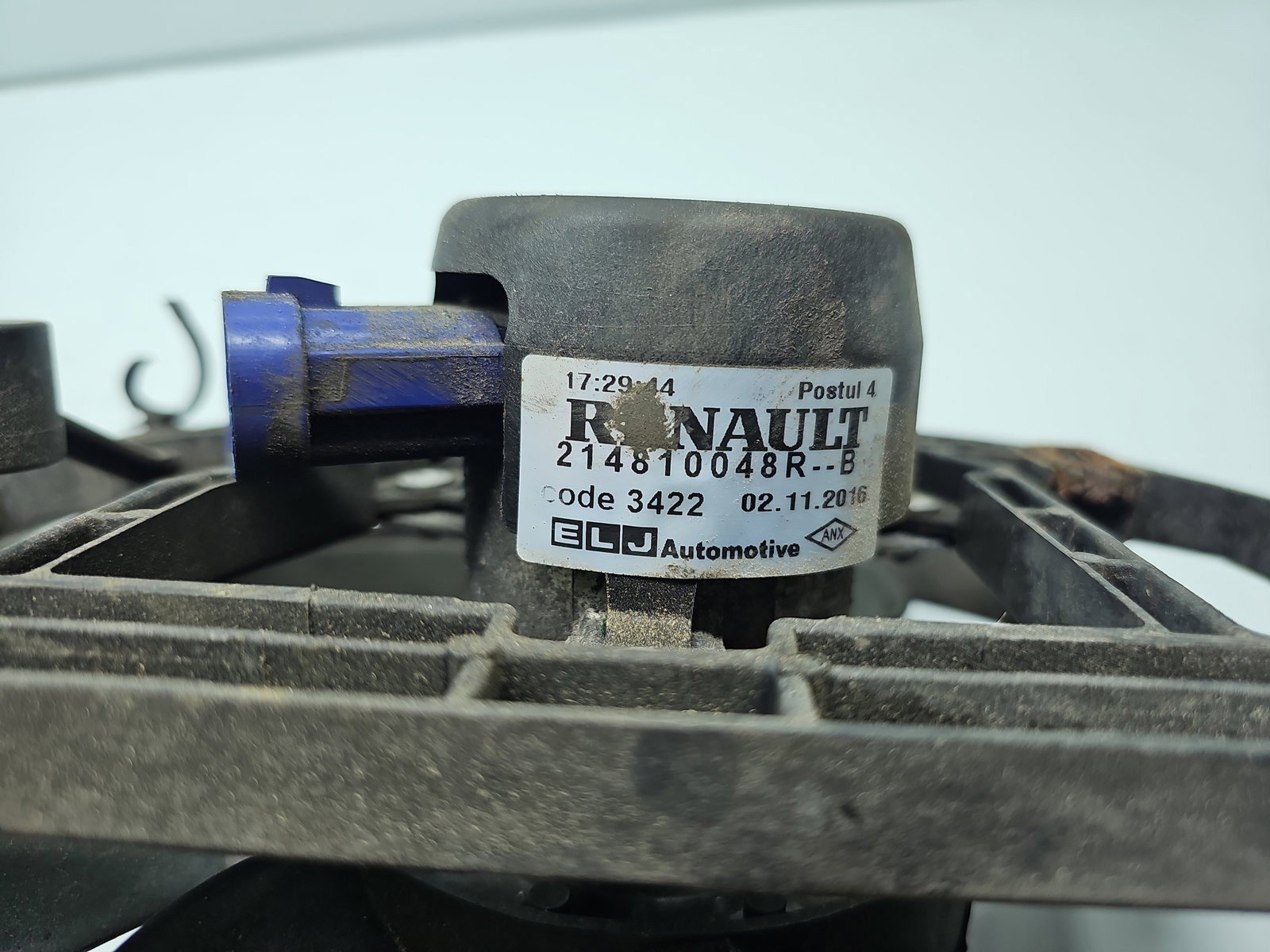 Electroventilator Dacia Dokker [Fabr 2012-prezent] 214810048R 1.5 dCi K9K656 80KW / 109CP - imagine 2