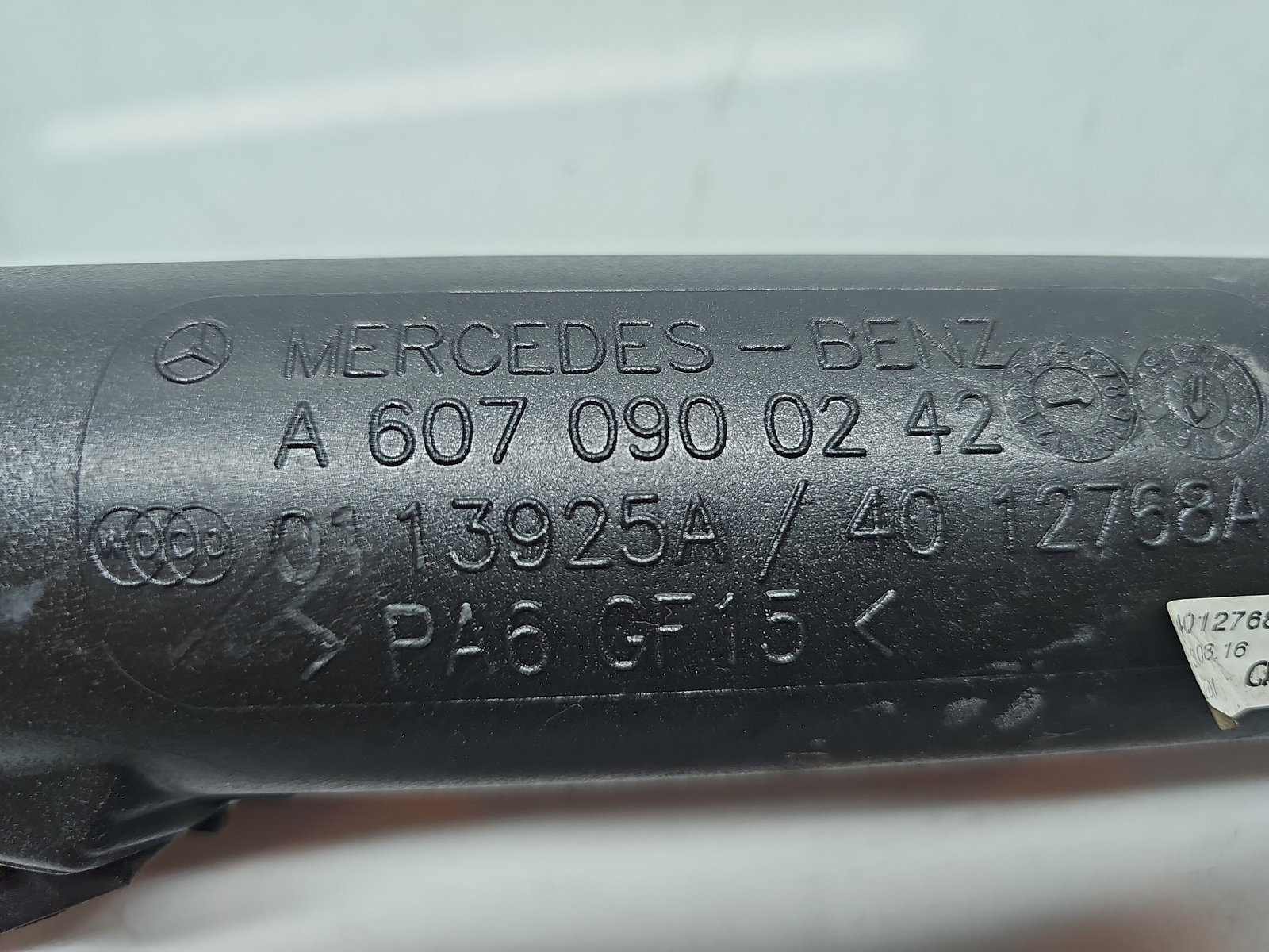 Tub intercooler Mercedes Clasa A (W176) [Fabr 2012-2018] A6070900242 1.5 CDI 607951 80KW / 109CP - imagine 4