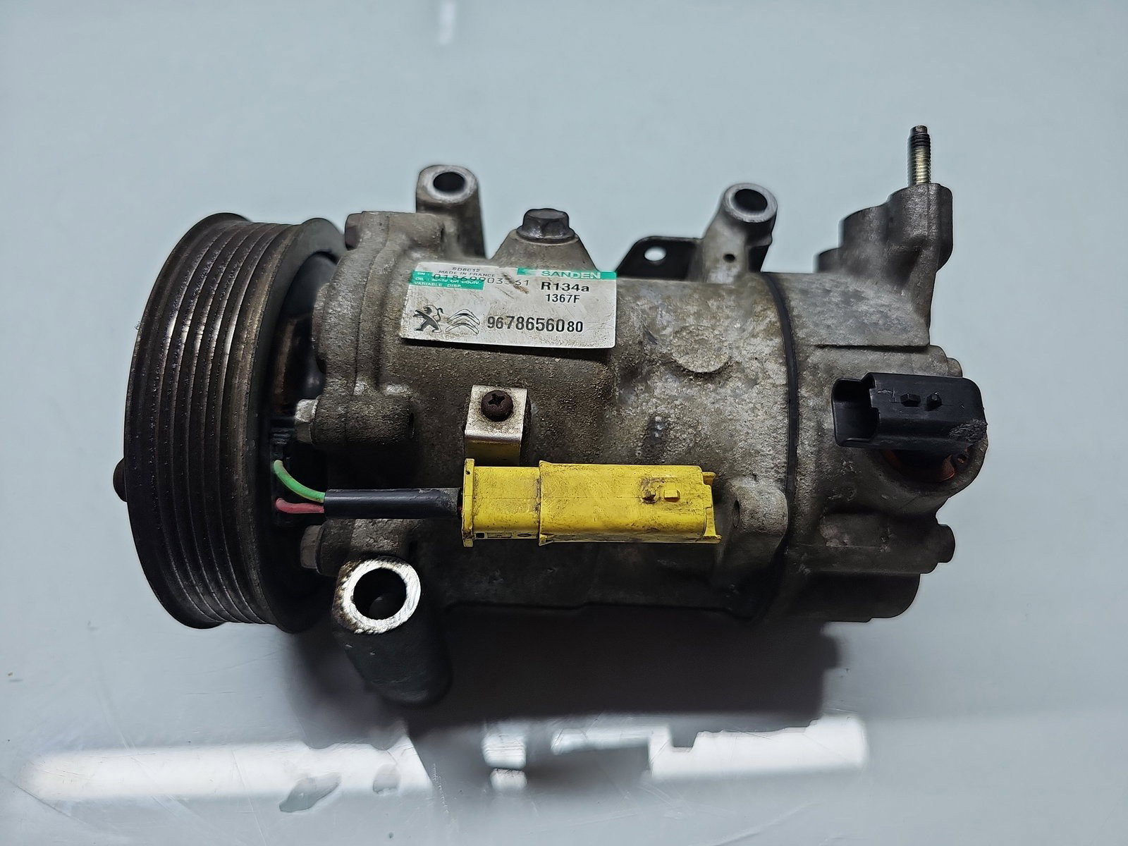 Compresor clima PEUGEOT 3008 [Fabr 2009-2016] 9678656080 1.4 HDI DV4C 50KW / 68CP - imagine 1