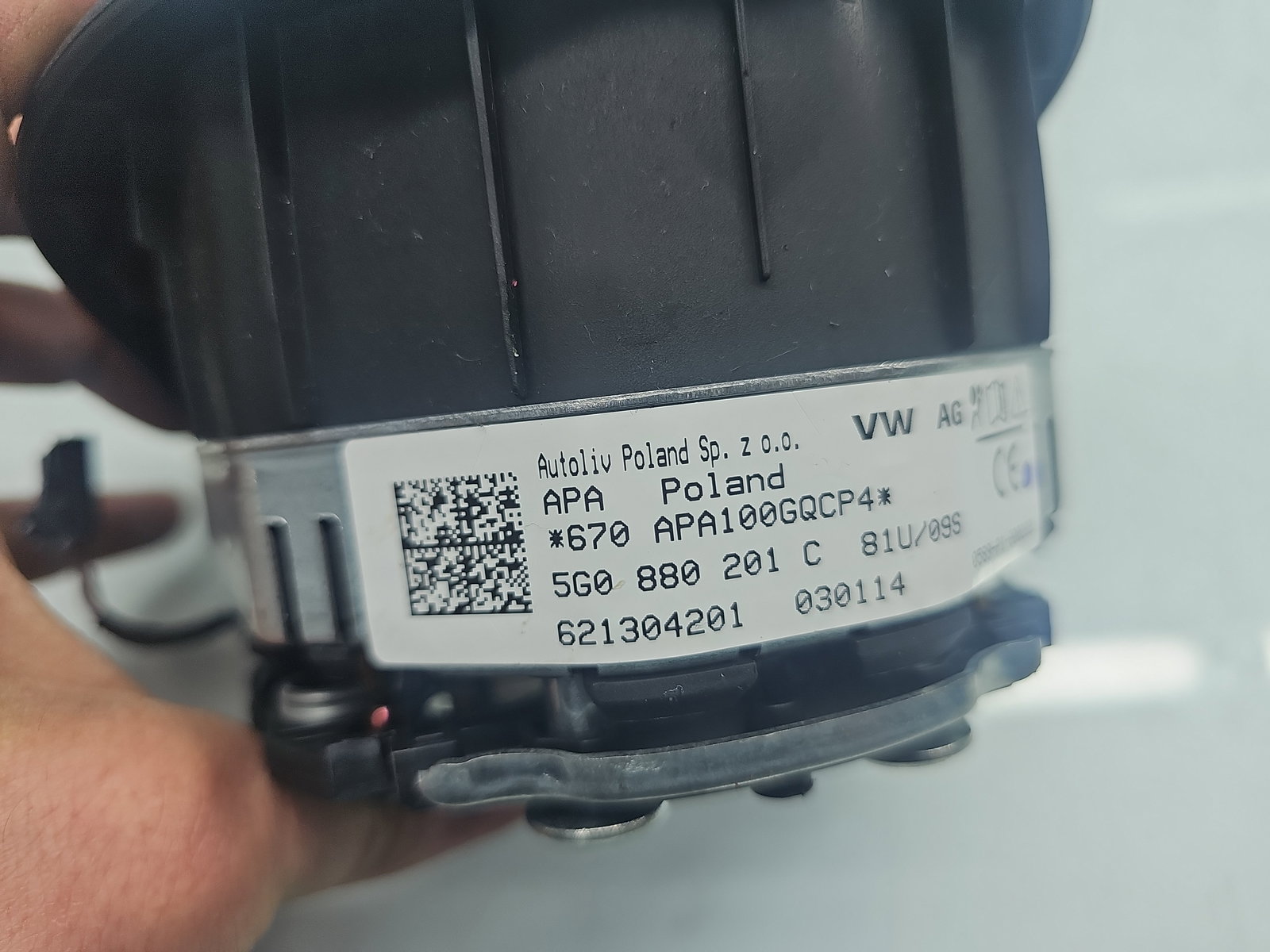 Airbag volan Volkswagen Golf 7 (5G) [Fabr 2014-prezent] 5G0880201C - imagine 4