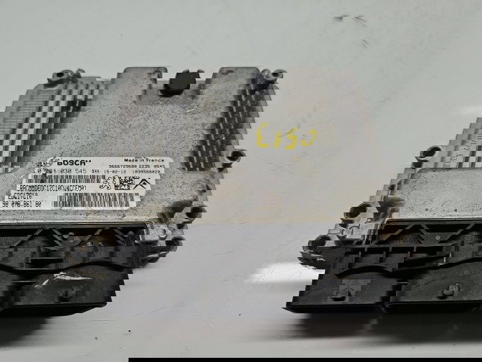 Calculator motor ECU Citroen C3 (II) [Fabr 2009-2016] 9666729680 1.4 HDI DV4C 50KW / 68CP