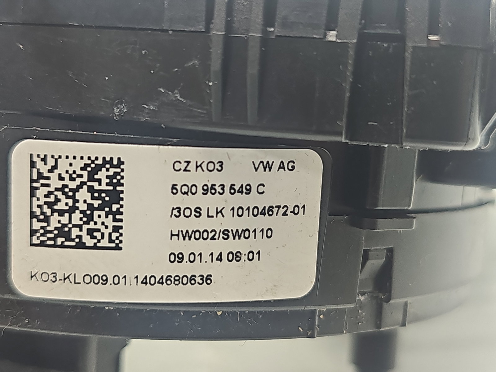 Spirala volan Volkswagen Golf 7 (5G) [Fabr 2014-prezent] 5Q0953549C - imagine 5