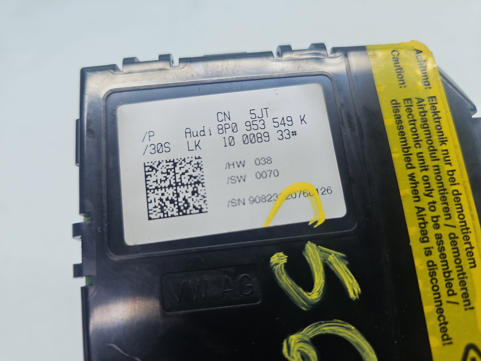 Modul confort AUDI A3 Sportback (8PA) [Fabr 2004-2013] 8P0953549K - imagine 5