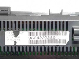 Display bord 9664222280 Peugeot 307 [Fabr 2000-2008] 1.6 HDI