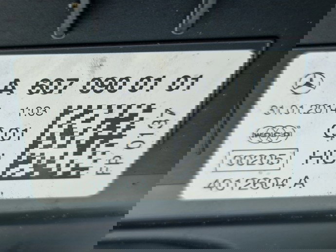 Carcasa filtru aer Mercedes Clasa A (W176) [Fabr 2012-2018] A6070900101 1.5 CDI 607951 80KW / 109CP