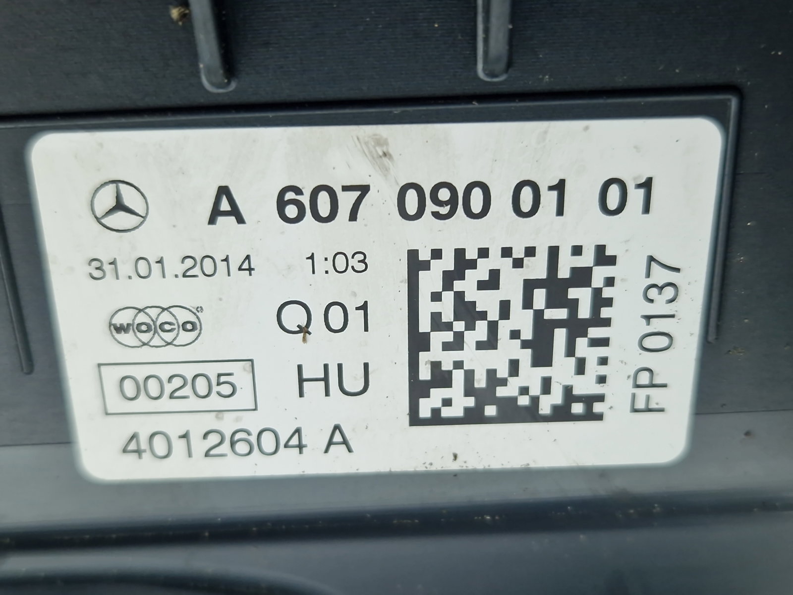 Carcasa filtru aer Mercedes Clasa A (W176) [Fabr 2012-2018] A6070900101 1.5 CDI 607951 80KW / 109CP - imagine 7