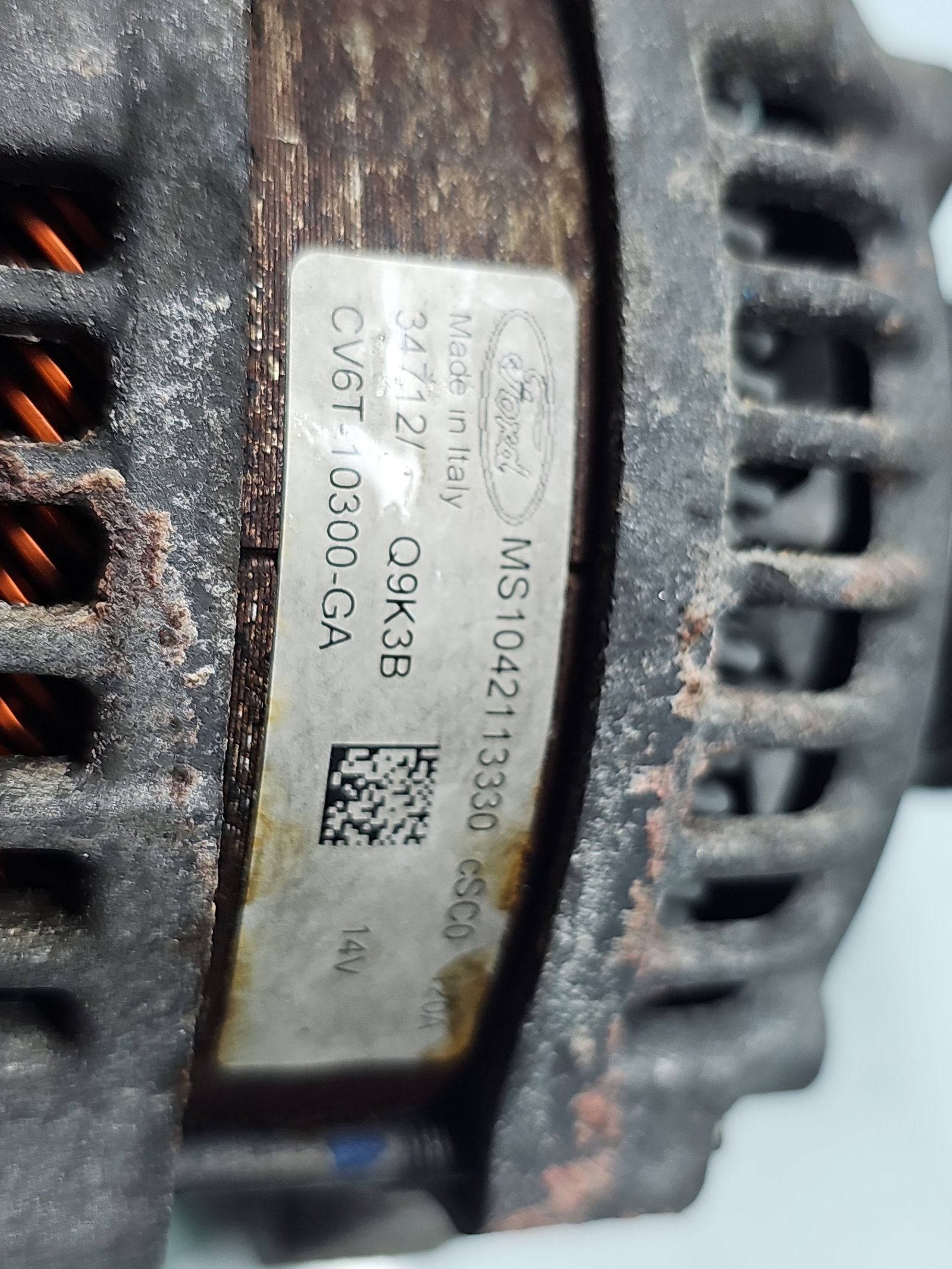 Alternator Ford Focus 3 [Fabr 2010-2018] CV6T-10300-GA 1.0 Benz M1DA 92KW / 125CP - imagine 5