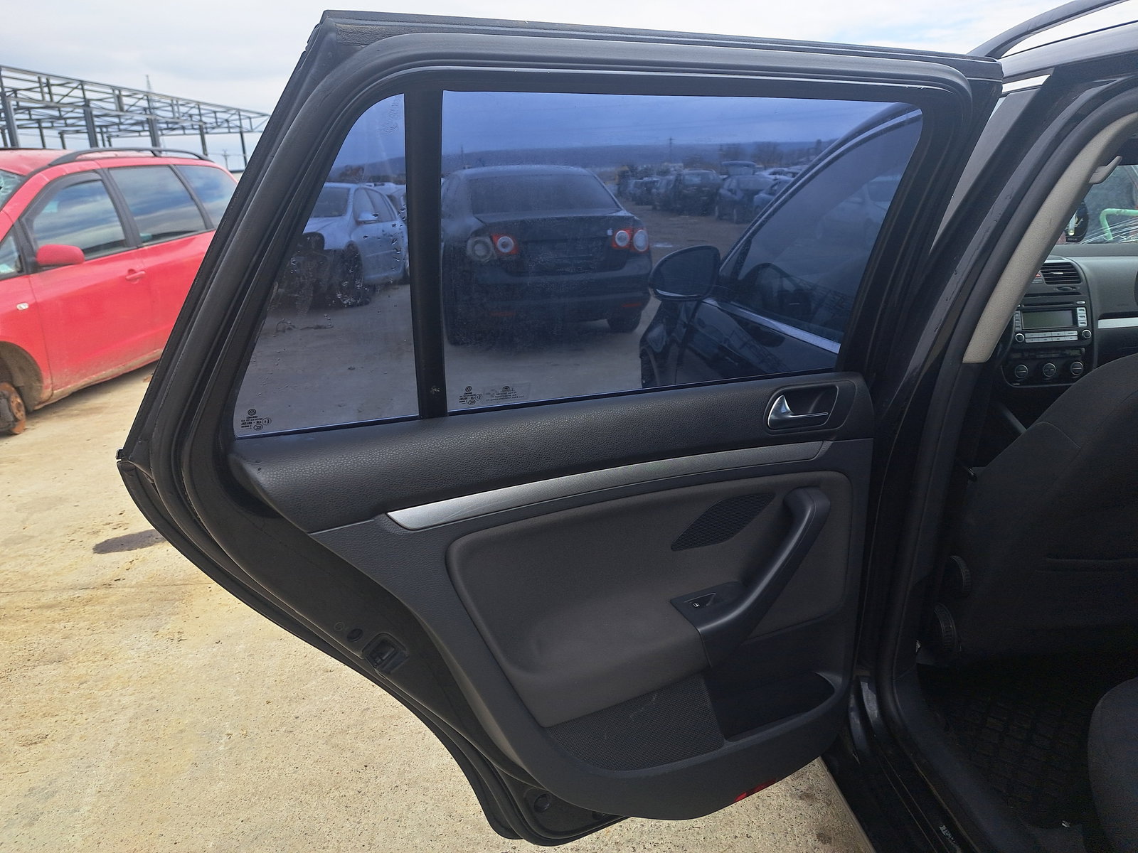 Usa stanga spate Volkswagen Golf 5 (1K1) [Fabr 2004-2008] - imagine 2