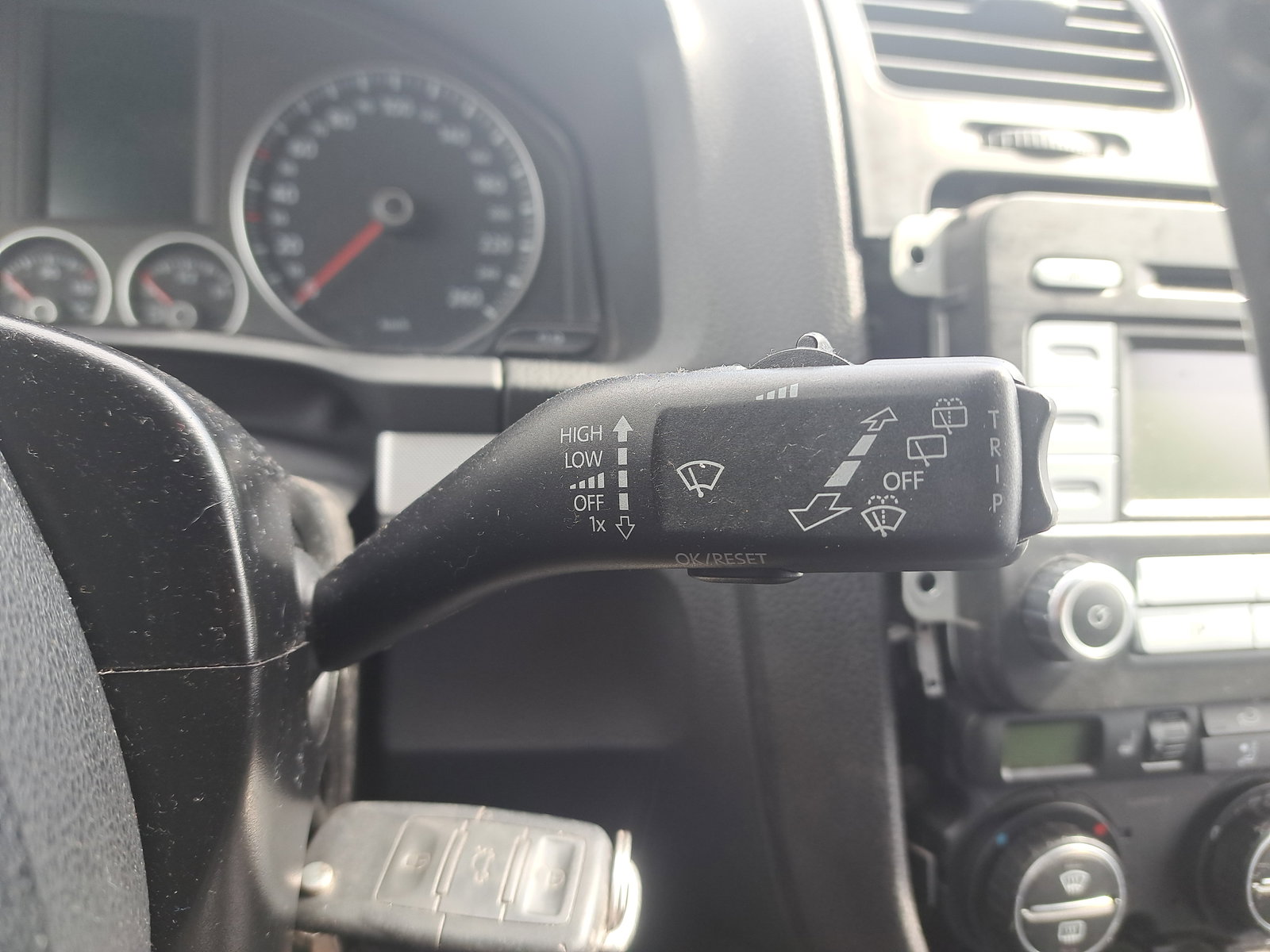 Maneta stergator Volkswagen Golf 5 (1K1) [Fabr 2004-2008]