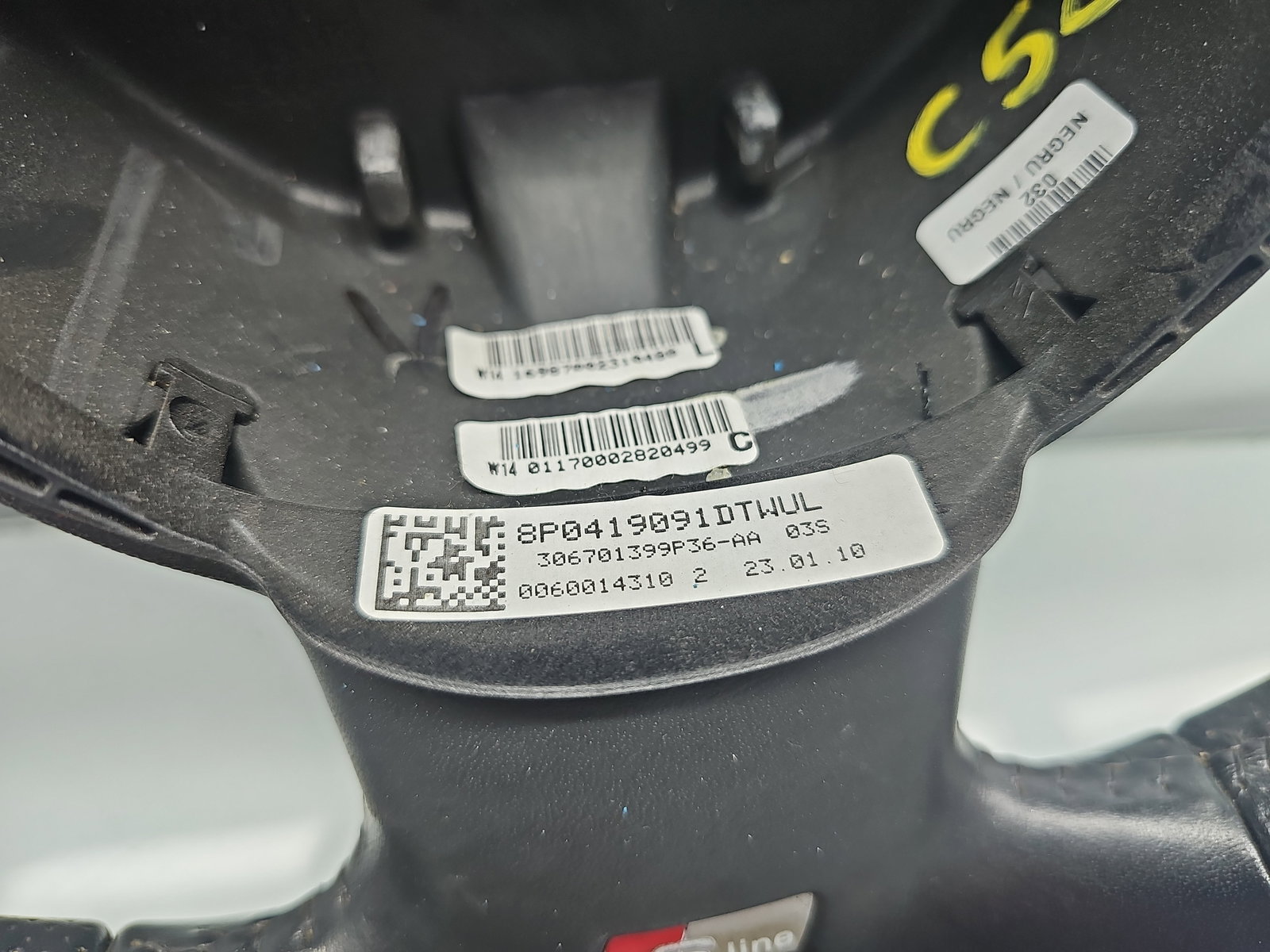 Volan AUDI A5 Cabriolet (8F7) [Fabr 2009-2015] 8P0419091D - imagine 6