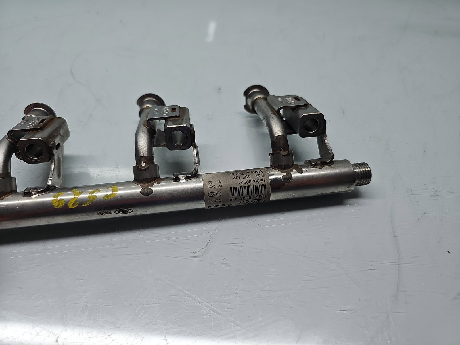 Rampa injectoare Ford Focus 3 [Fabr 2010-2018] CM5G-9H487-HB 1.0 Benz M1DA 92KW / 125CP - imagine 4