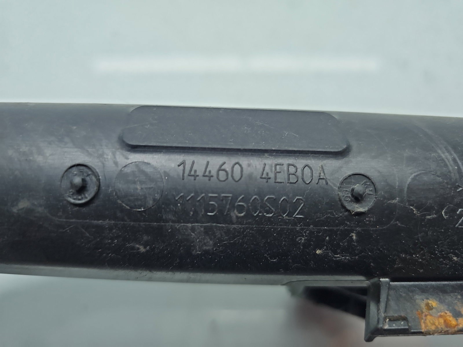 Tub intercooler Nissan Qashqai (2) [Fabr 2013-2017] 14460-4EB0A 1.6 DCi R9M413 96KW / 130CP - imagine 2