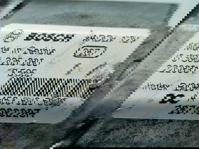 Motoras stergator haion Renault Kadjar [Fabr 2015-prezent] 287108228R